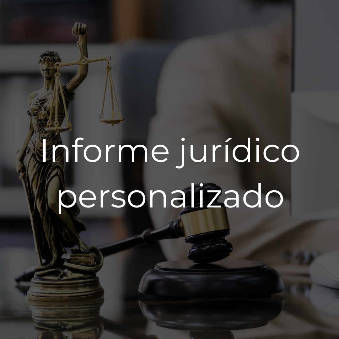 Informe jurídico personalizado